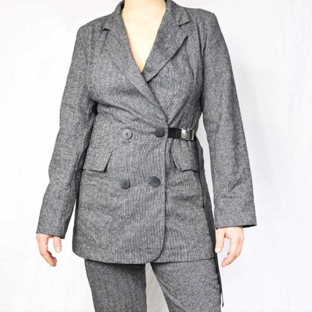 Boohoo Suit Set US 8 Grey